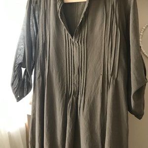 CP Shades silk and cotton tunic